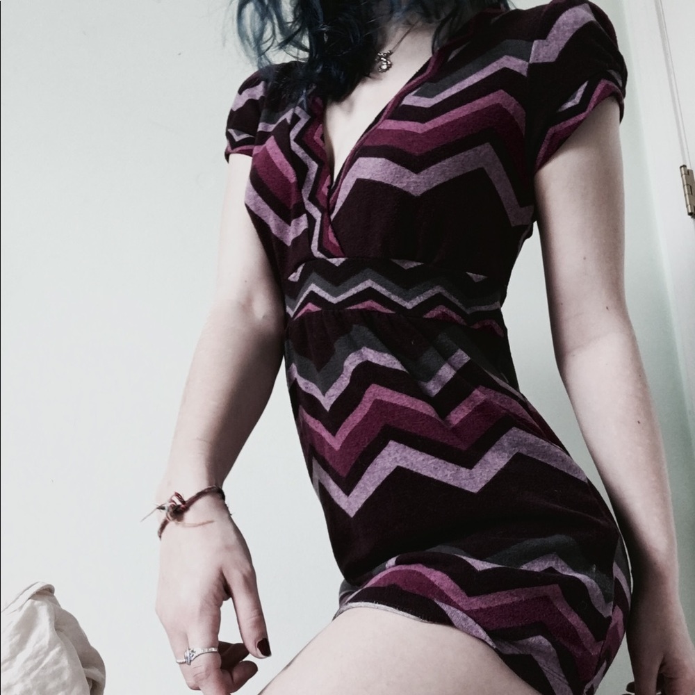 Funky 70's mini dress